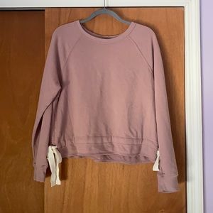 Light pink Abercrombie crew neck